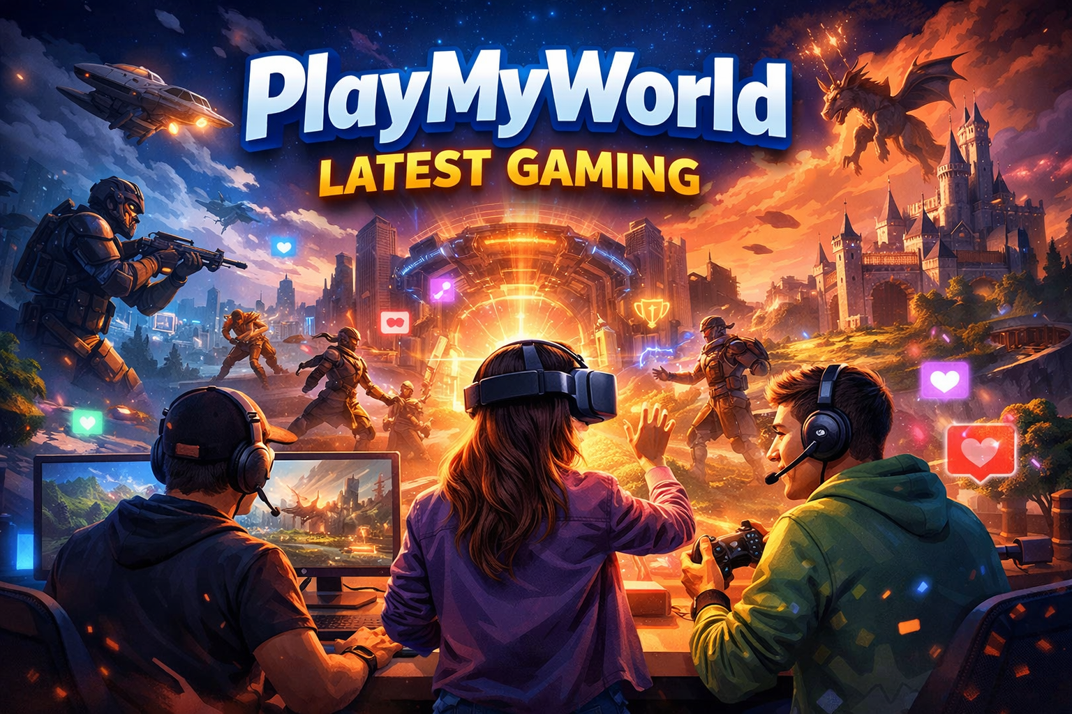 PlayMyWorld Latest Gaming