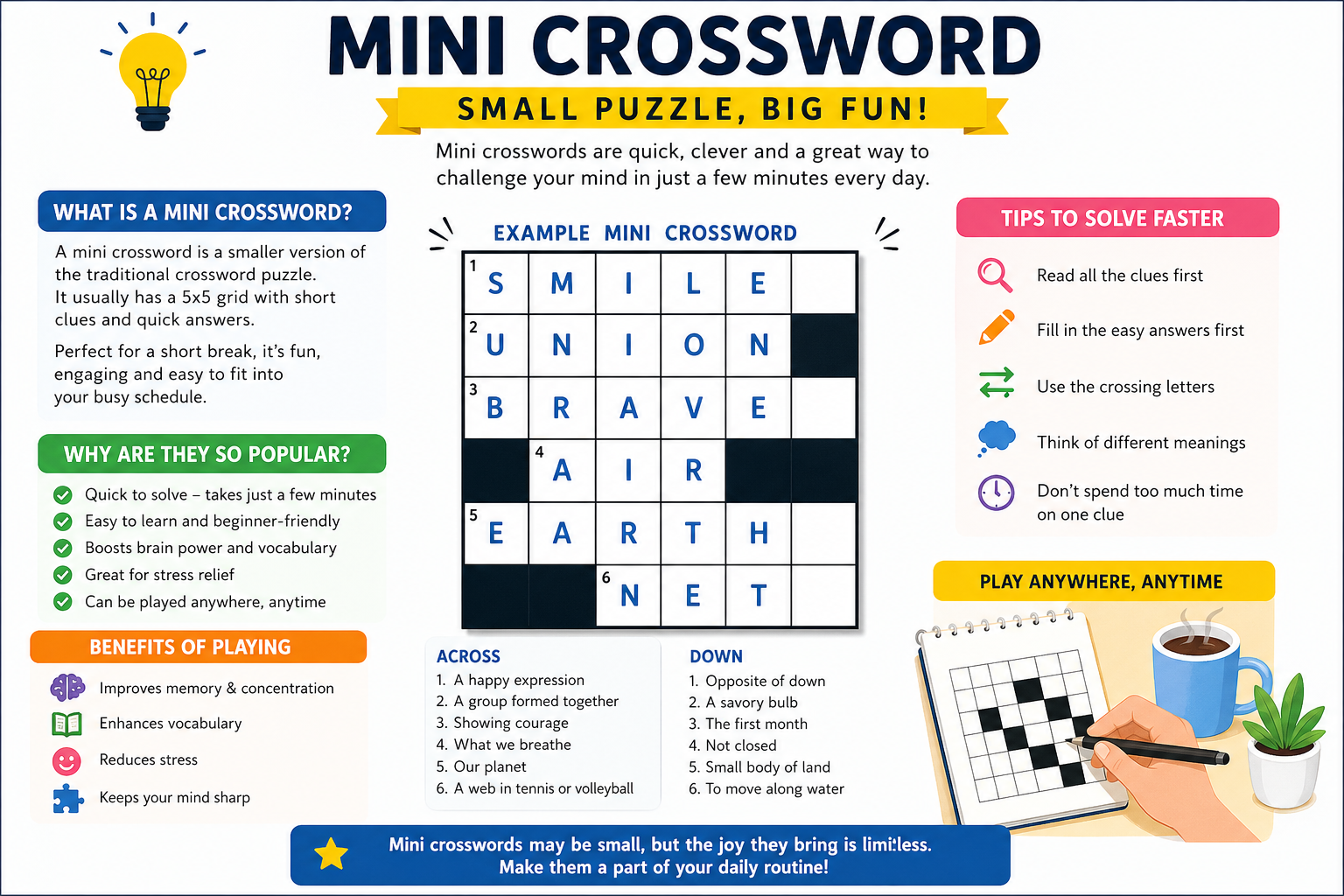 Mini Crossword